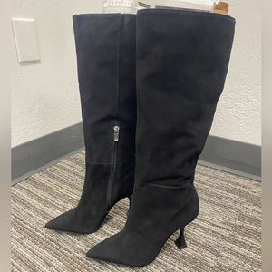 Vince Camuto Black Suede Boots